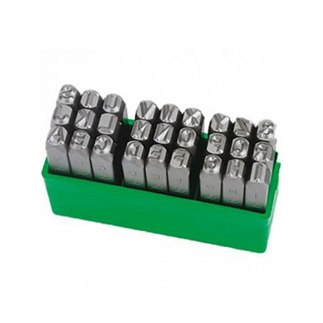 Toptul NGAW2706 letter punch set (27 pieces)