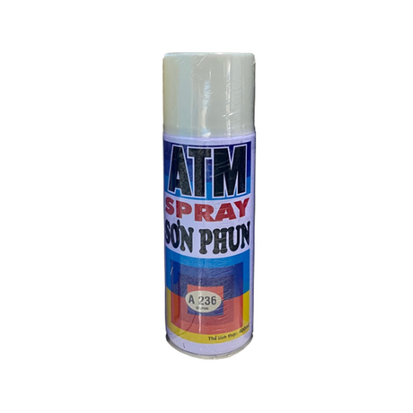 ATM spray paint A236 (Dolphin white gray)