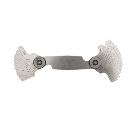 Bộ dưỡng đo ren 0.4-7mm Mitutoyo 188-151 (51 lá)