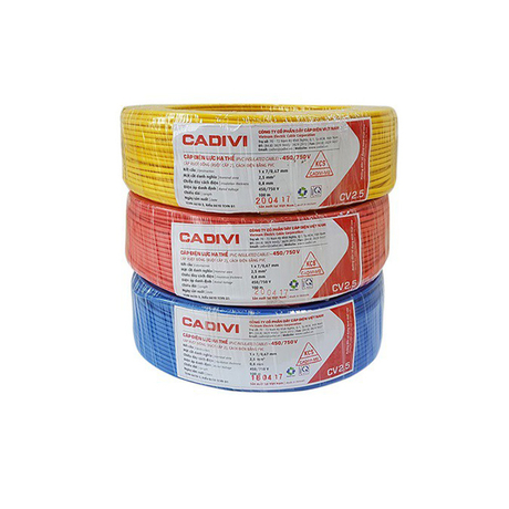 Dây điện đơn CADIVI CV- 1.0