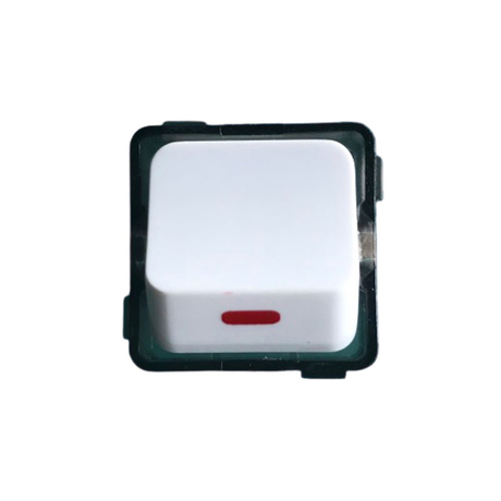 Square switch 1 way 20A white cover LIOA E18S12M20