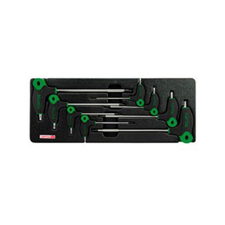 Bộ lục giác chữ L Toptul GTB08110 (8 chi tiết)