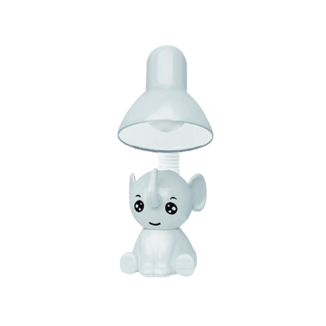Elephant-shaped table lamp 5W Dien Quang DQ DKL18 GR B (gray, daylight)