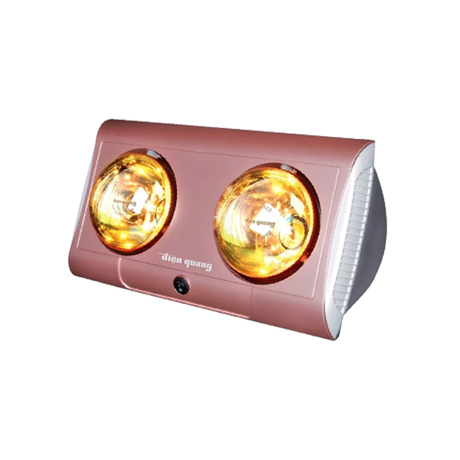 550W Dien Quang infrared heating lamp DQ IHL02550 PW (Pink & White).