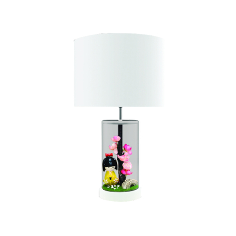 Dien Quang decorative glass lamp DCL12 Y WW (yellow kimono)
