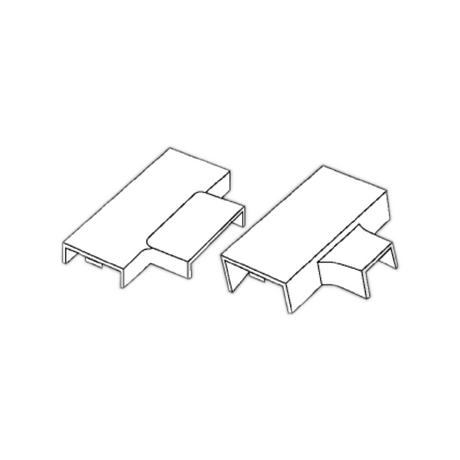 T-connector 2p5 24x14mm Tien Phat FA29