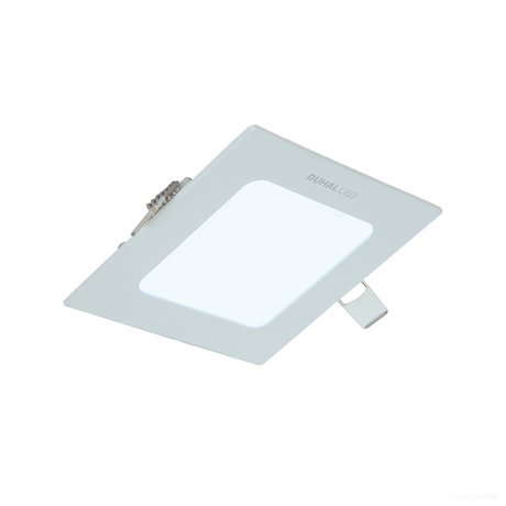 Duhal DGV0086A 9W ultra-thin square recessed LED panel light, white light