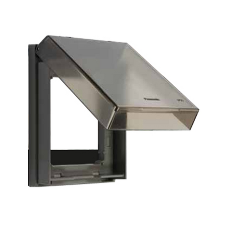 Square face with BS standard rain cover Panasonic WBG8981 - P