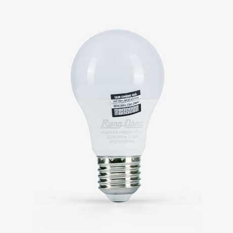 LED bulb RANG DONG A55N4/5W E27 S white light