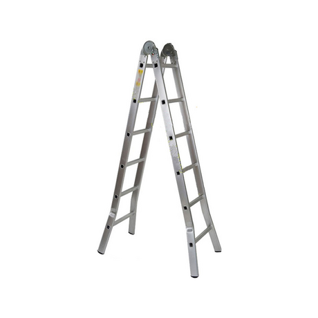 Nikita NIKA20 automatic locking A-frame aluminum ladder (2m high)