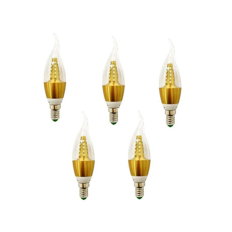 Bóng led trái ớt Euroto E14 5w 3000k