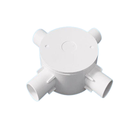 4-way round junction box, 16mm Dien Quang DQ CA 4JB16 10