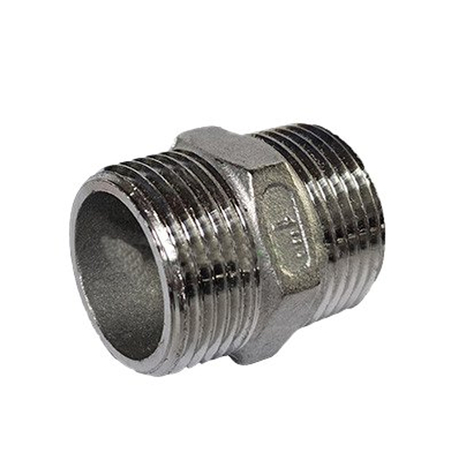 Nối 2 đầu ren ngoài inox 304 phi 34x200mm