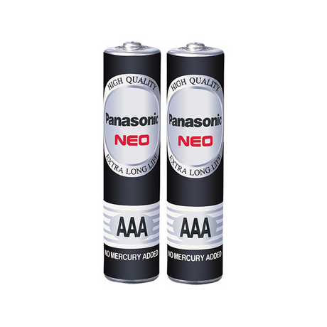 Pin đũa AAA R03 Panasonic Neo Carbon R03NT 1.5V vĩ 2 viên
