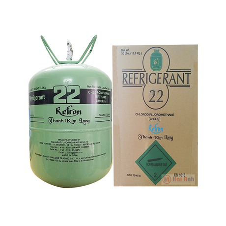 Refrigerant R22 Indian air conditioner gas (13.6kg/cylinder)