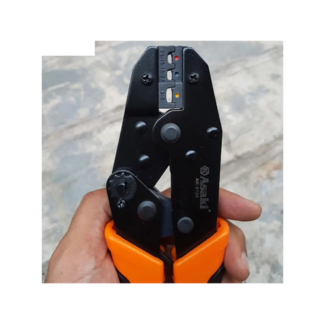 Asaki AK-9125 9inch coaxial cable connector crimping pliers