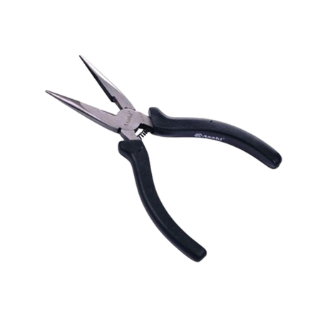 Black handle pointed pliers 150mm Asaki AK-8048