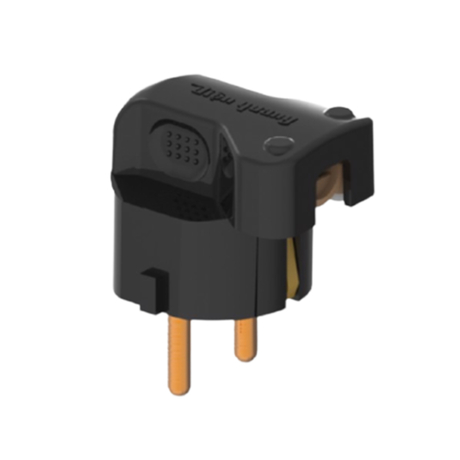 High-class high-power plug Dien Quang DQ EPR HP B.2PN (black)