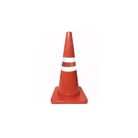 Cọc giao thông nhựa cứng 2 phản quang 70 cm BB.Safety.BB GT.70