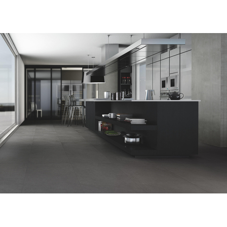 Gạch Vân Cement, Mờ, CASALGRANDE, CEMENTO RASATO ANTRACITE 60*120