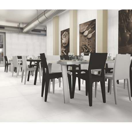 Gạch Vân Cement, Mờ, CASALGRANDE, WHITE SMOOTH CEMENT 60*120
