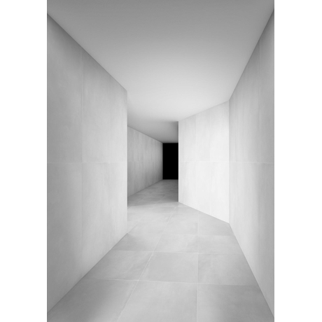 Gạch Vân Cement, Mờ, CASALGRANDE, R-EVOLUTION TOTAL WHITE 60*60 9MM