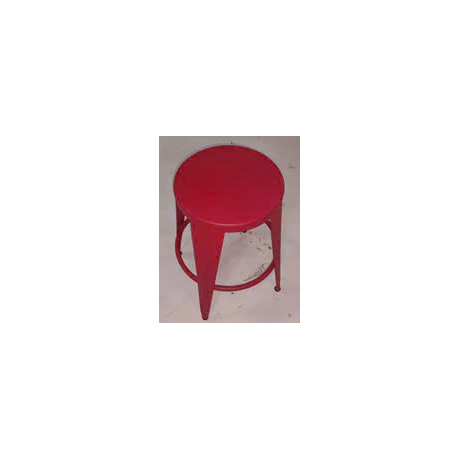 Small Red Stool 1825 Interiors WING01