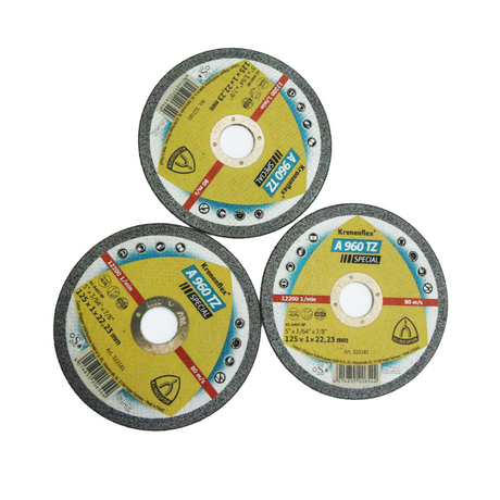 Stainless steel, aluminum, copper cutting stone A960TZ/125x1x22mm Klingspor 322181