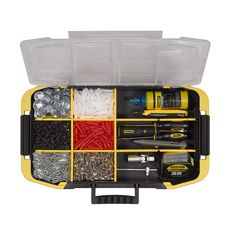 Stanley 19 inch multi-compartment accessory box STST14440