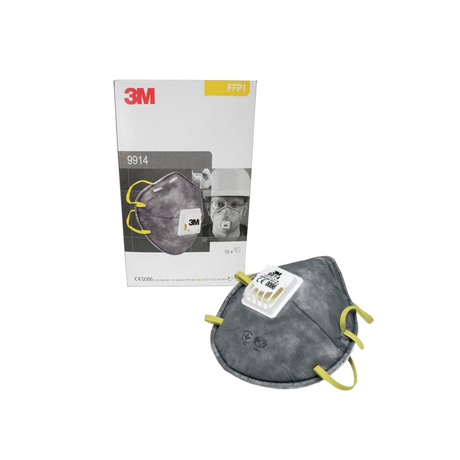 Khẩu trang lọc bụi, hóa chất 3M 9914
