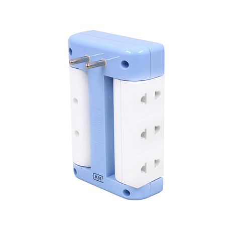 Ổ cắm xoay 90º Điện Quang ĐQ ESK RT 6BW