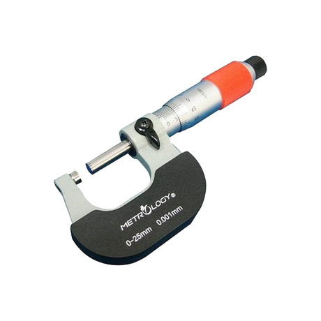 Thước Panme cơ đo ngoài 0-25mm/0.001mm METROLOGY OM-9018H