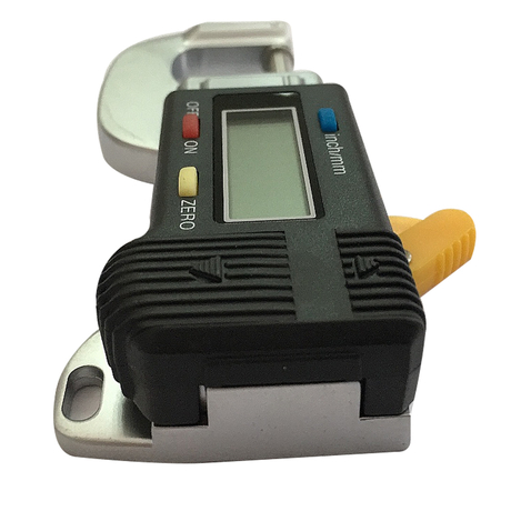 Electronic micrometer measuring thickness 0-12mm / 0.5inch METROLOGY ES-9001