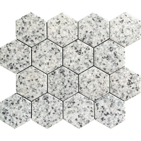 Mosaic Tráng men vân đá terrazzo 73SHQ2102 29.8x25.9
