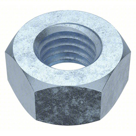 Standard Hex Nuts Metric M6x1xmm Class 8 Steel Zinc Plated