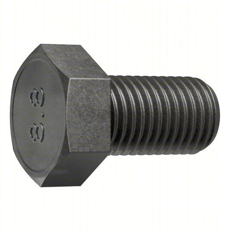 Standard Hex Head Cap Screws Metric M10x1.5x20mm Class 8.8 Steel Black Oxide Fully Threaded
