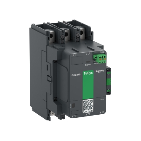 Khởi động từ Schneider LC1G185KUEN Giga 3P 185A cuộn coil 100-250VAC/DC