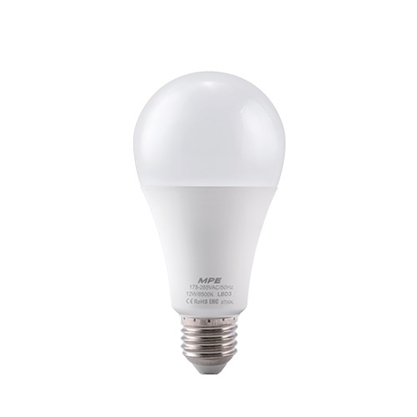 Đèn led buld MPE E27 12W LBD3-12T ánh sáng trắng