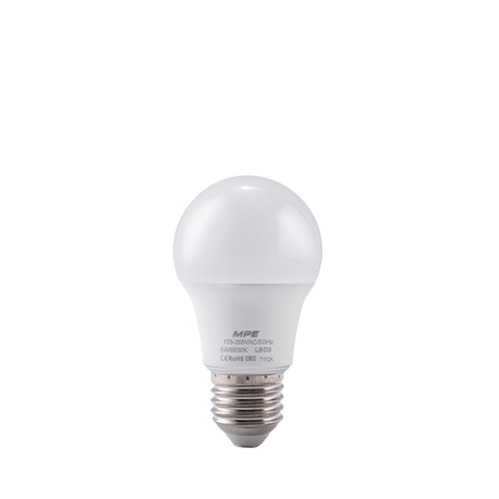 Đèn Led Bulb 5W đui E27 MPE LBD3-5T ánh sáng trắng