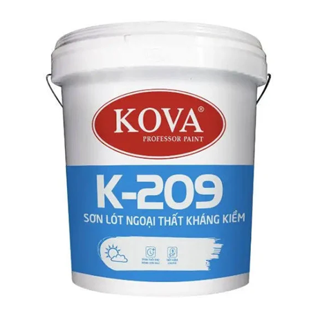 Sơn lót ngoại thất kháng kiềm Kova K209 - 16L