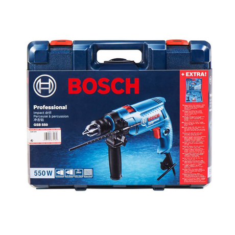 Bộ máy khoan động lực 100 phụ kiện BOSCH 06011A15K7