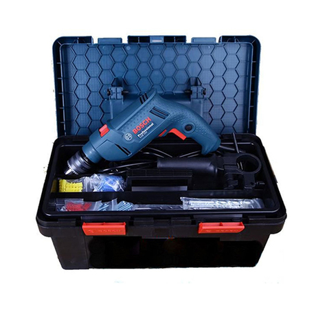 Bộ máy khoan động lực 550W kèm phụ kiện BOSCH 06011A15K1