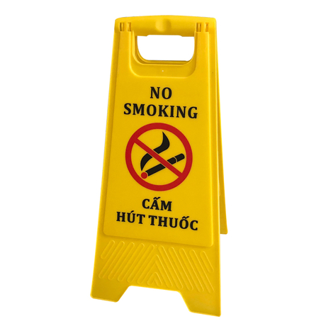 Bảng cảnh báo cấm hút thuốc BB.Safety.BB