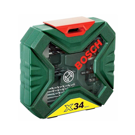 Bộ 34 mũi khoan và mũi vặn vít BOSCH 2607010608