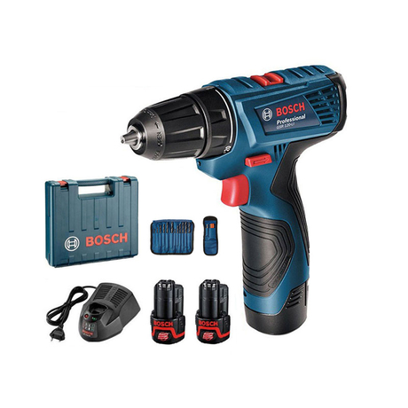 BOSCH 06019G80K2 12V/2.0Ah cordless drill and screwdriver set