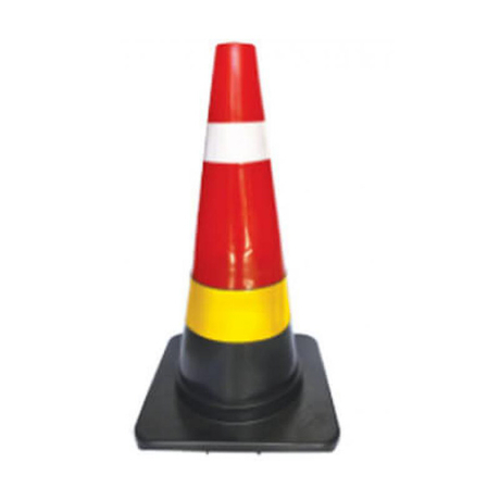 Cọc giao thông đế đen nhựa cứng 70 cm BB.Safety.BB GT.70 Đ