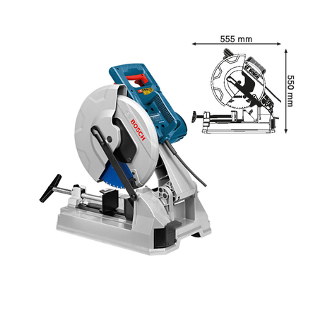 Máy cắt sắt để bàn 2000W BOSCH 0601B28000