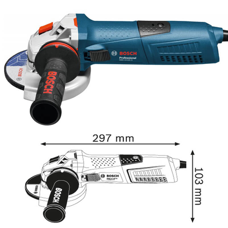 Máy mài góc công tắc trượt 1300W/125mm BOSCH 060179E002