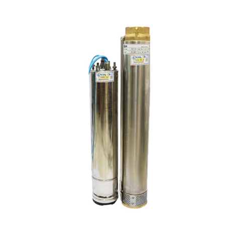 Pentax 4L 9/ 7 4 inch 1.1KW/1.5HP submersible well pump