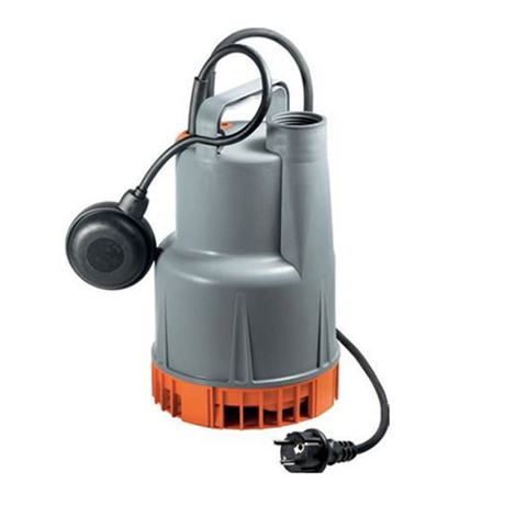 Pentax DP 100 G plastic body sewage pump 1050W/1.4HP